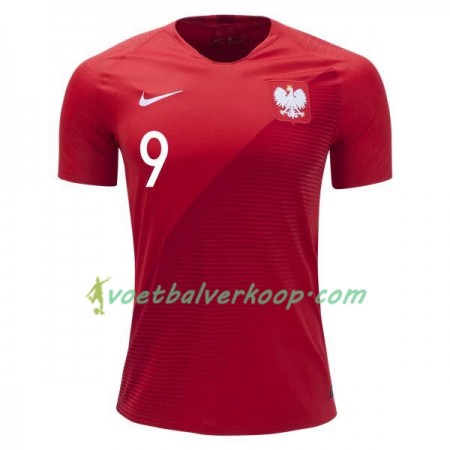 Polen Robert Lewandowski 9 Uitshirt WK voetbal 2018